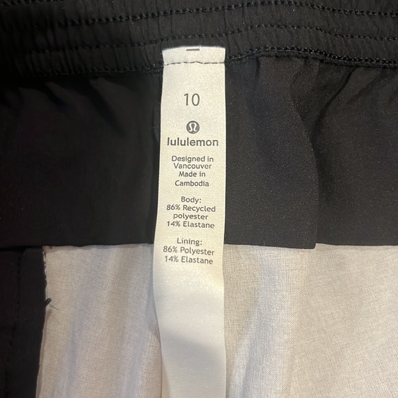 Lululemon Dark Heathered Gray Shorts - Picture 5 of 5